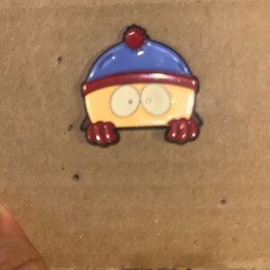 South park stan hat pin made by @PUROFITTEDS
